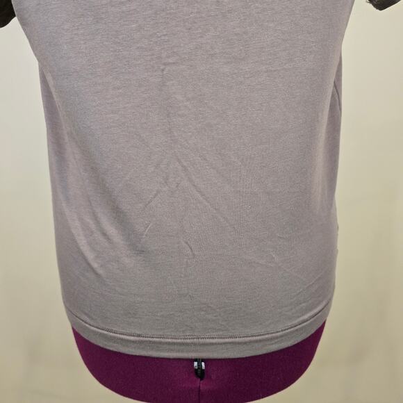 Women's Spanx Taupe Short Sleeve Tee | Size Small - Picture 5 of 8